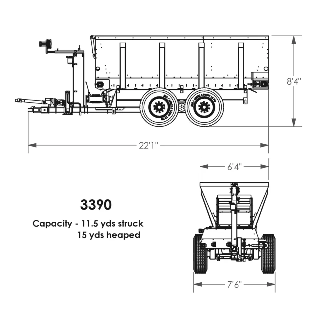 3390-dimensions